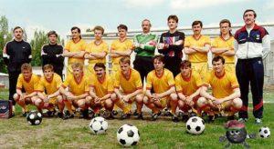 Ягеллония 90/91 внизу второй справа